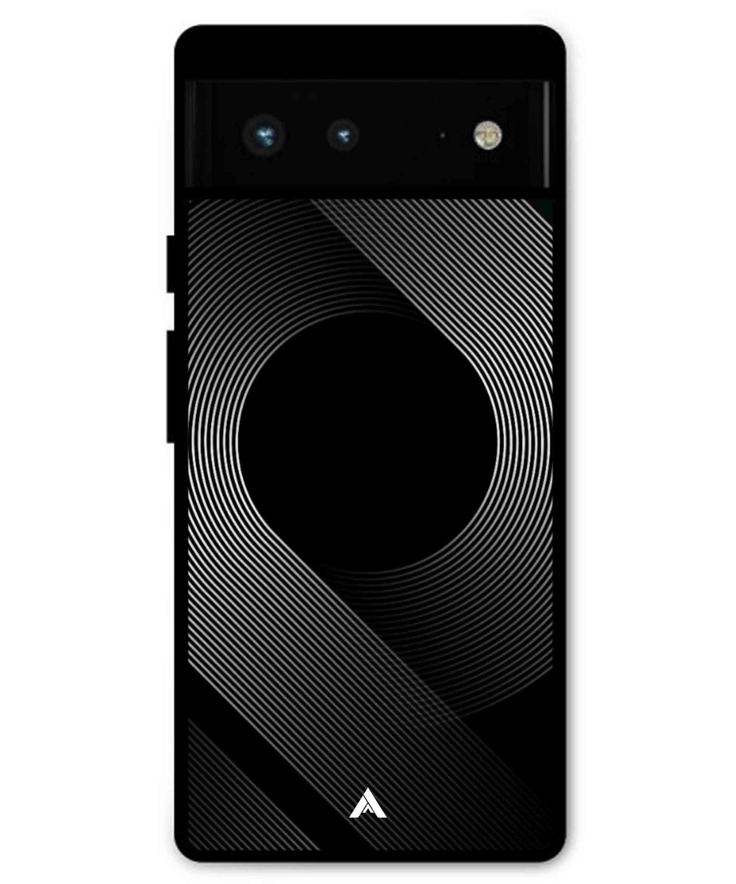 Stripe Pattern 14 Metal Back Cover Phone Case for Pixel 6