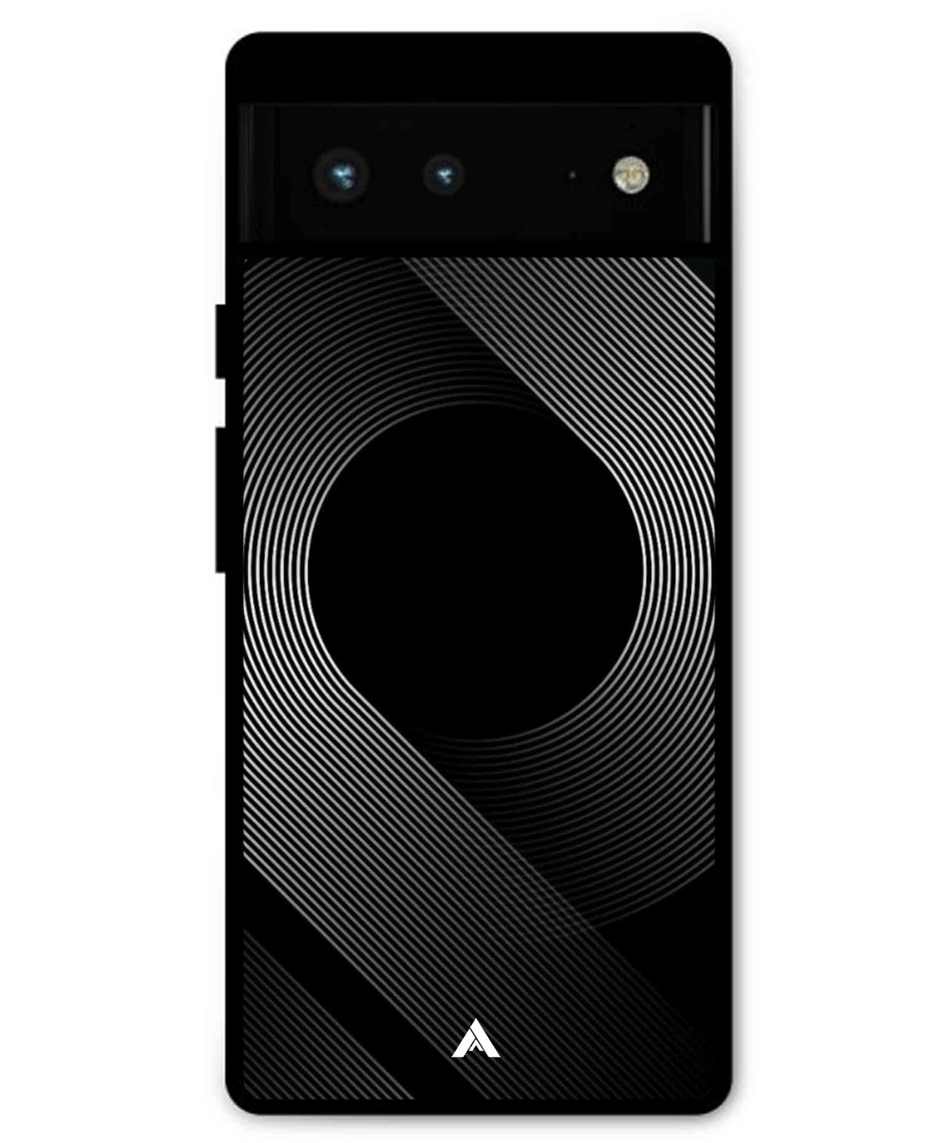 Stripe Pattern 14 Metal Back Cover Phone Case for Pixel 6A
