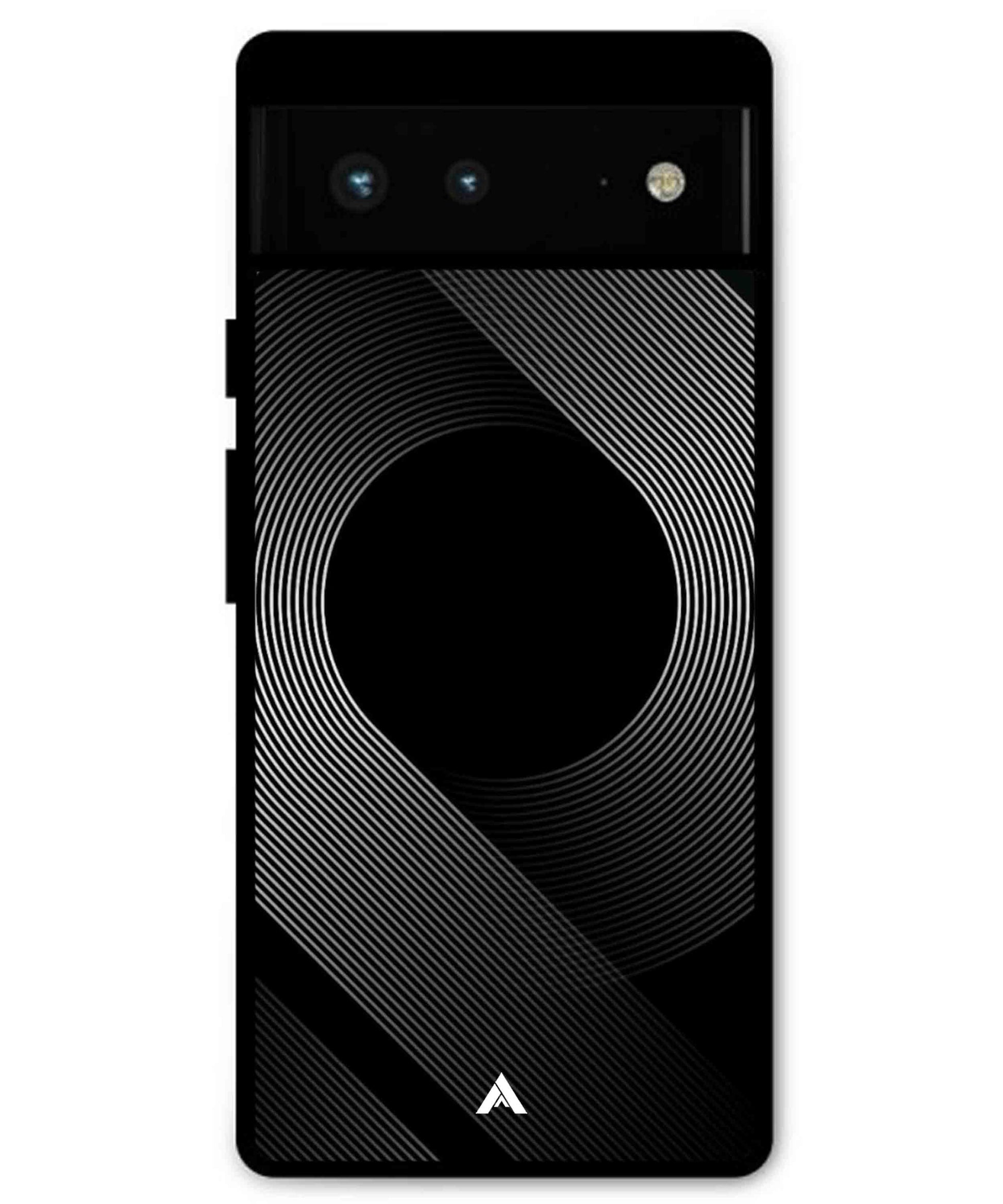 Stripe Pattern 14 Metal Back Cover Phone Case for Pixel 7
