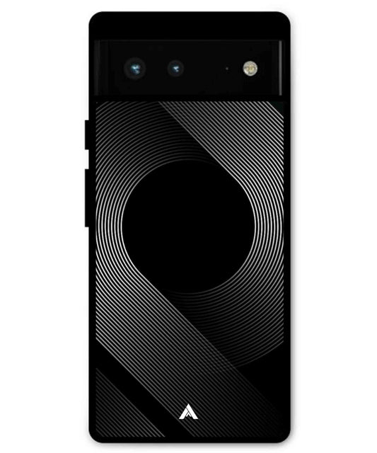 Stripe Pattern 14 Metal Back Cover Phone Case for Pixel 7 Pro