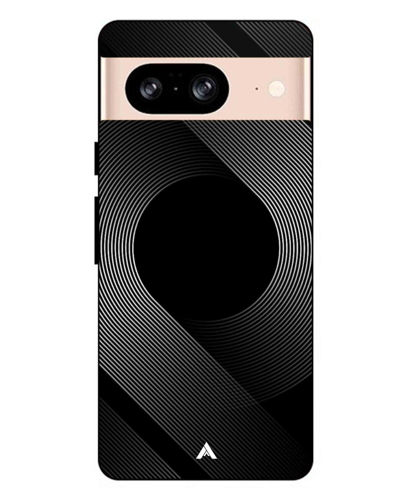 Stripe Pattern 14 Metal Back Cover Phone Case for Pixel 8