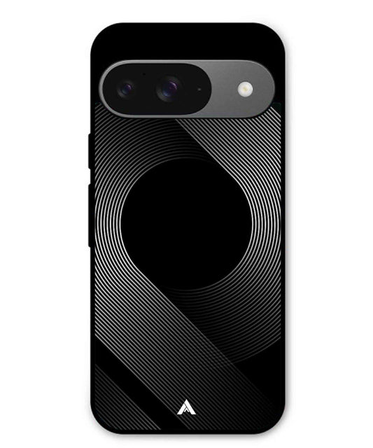 Stripe Pattern 14 Metal Back Cover Phone Case for Pixel 9