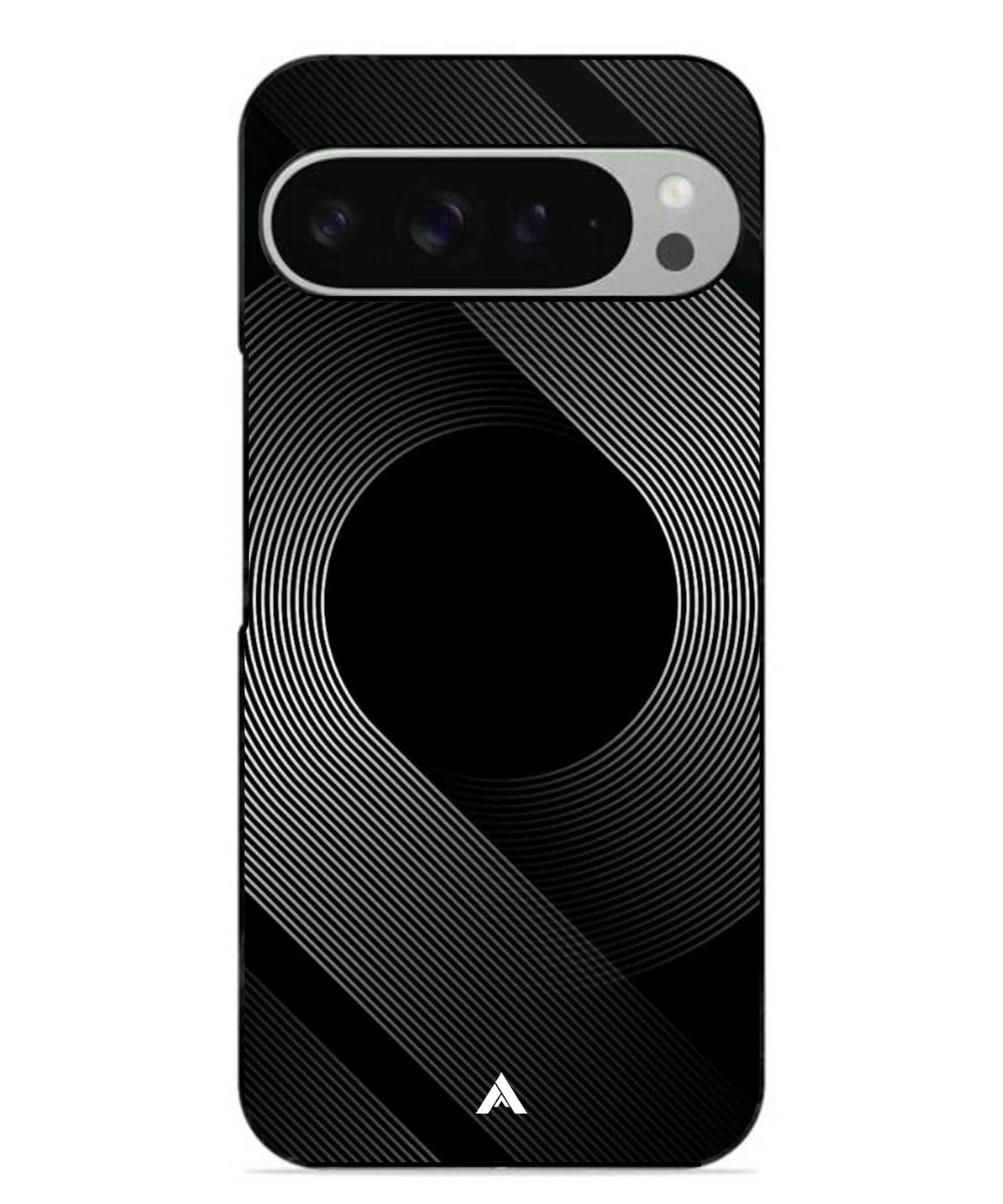 Stripe Pattern 14 Metal Back Cover Phone Case for Pixel 9 Pro