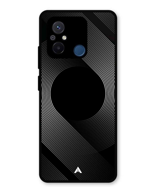 Stripe Pattern 14 Metal Back Cover Phone Case for Poco C55
