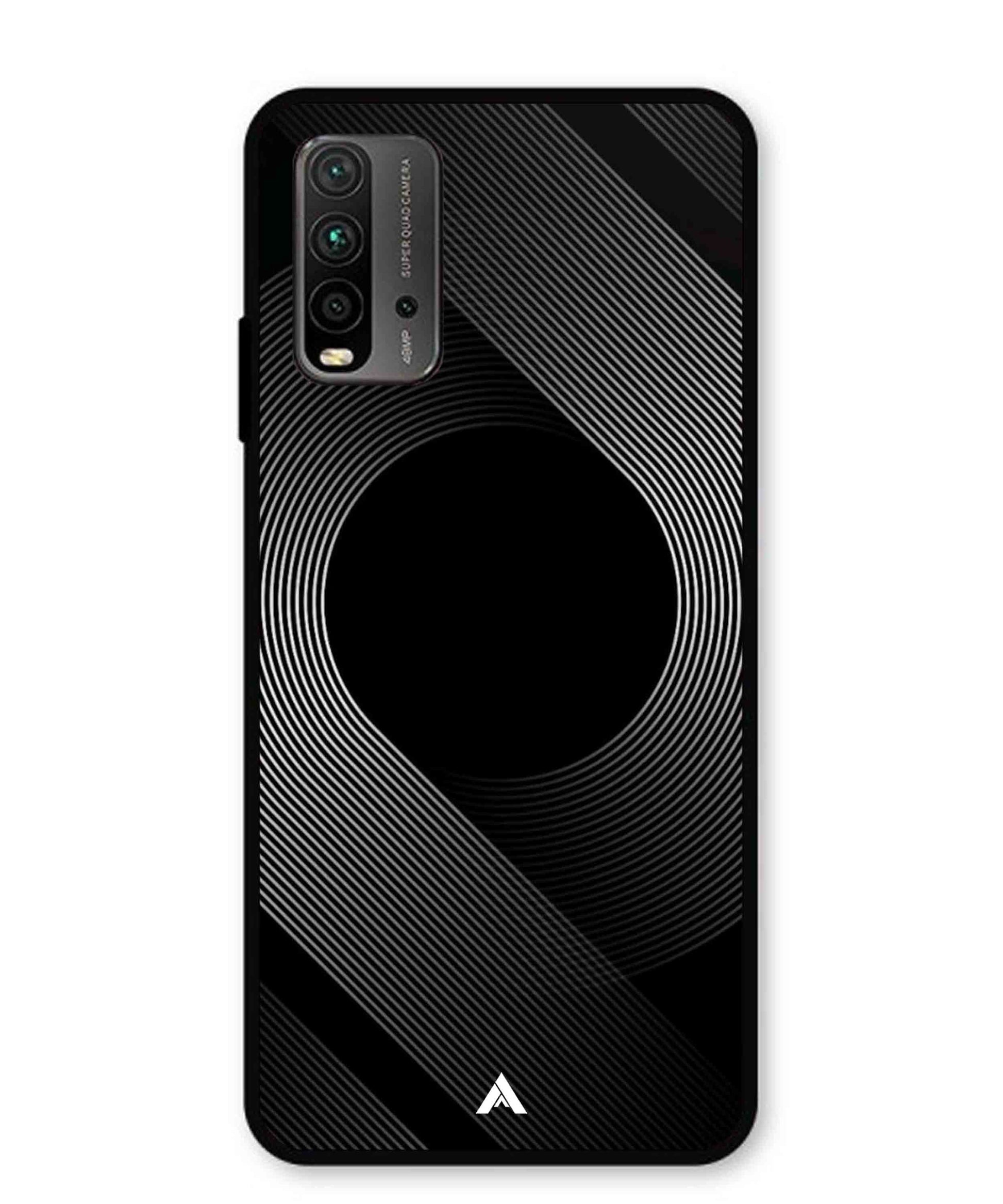 Stripe Pattern 14 Metal Back Cover Phone Case for Poco M3