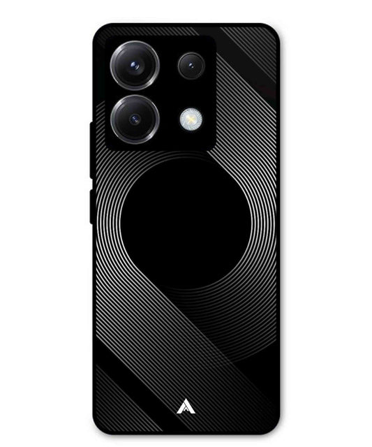 Stripe Pattern 14 Metal Back Cover Phone Case for Poco X6 24269553-f63b-4490-89f6-f7465d303a98