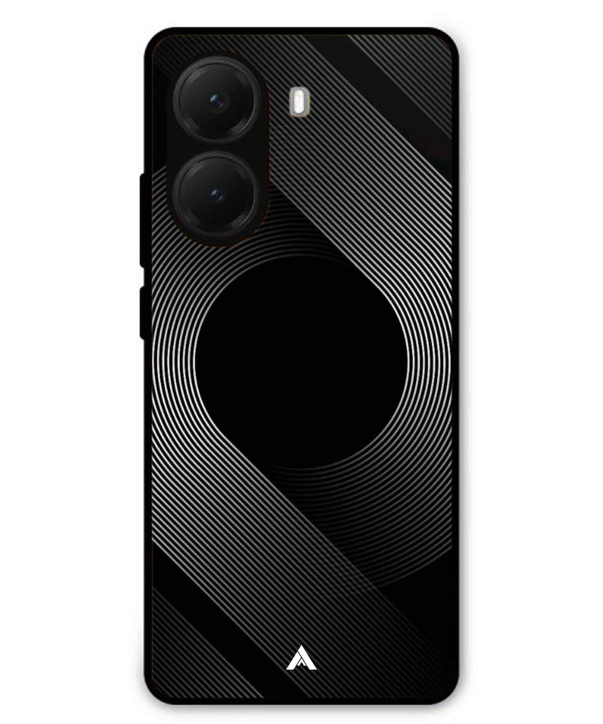 Stripe Pattern 14 Metal Back Cover Phone Case for Poco X7 Pro