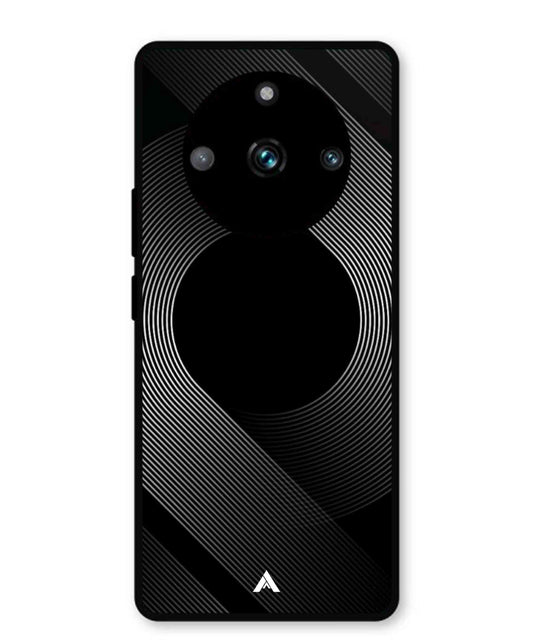 Stripe Pattern 14 Metal Back Cover Phone Case for Realme 11 Pro