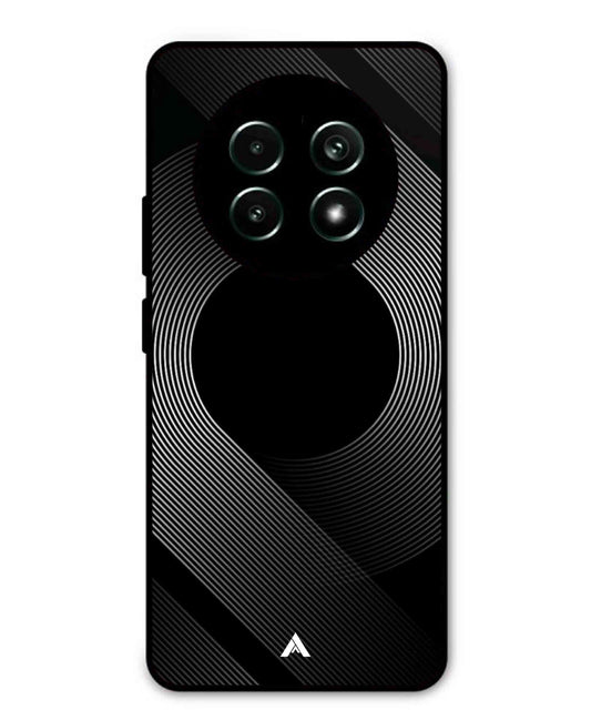 Stripe Pattern 14 Metal Back Cover Phone Case for Realme 13 Pro