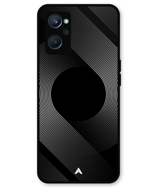 Stripe Pattern 14 Metal Back Cover Phone Case for Realme 9i