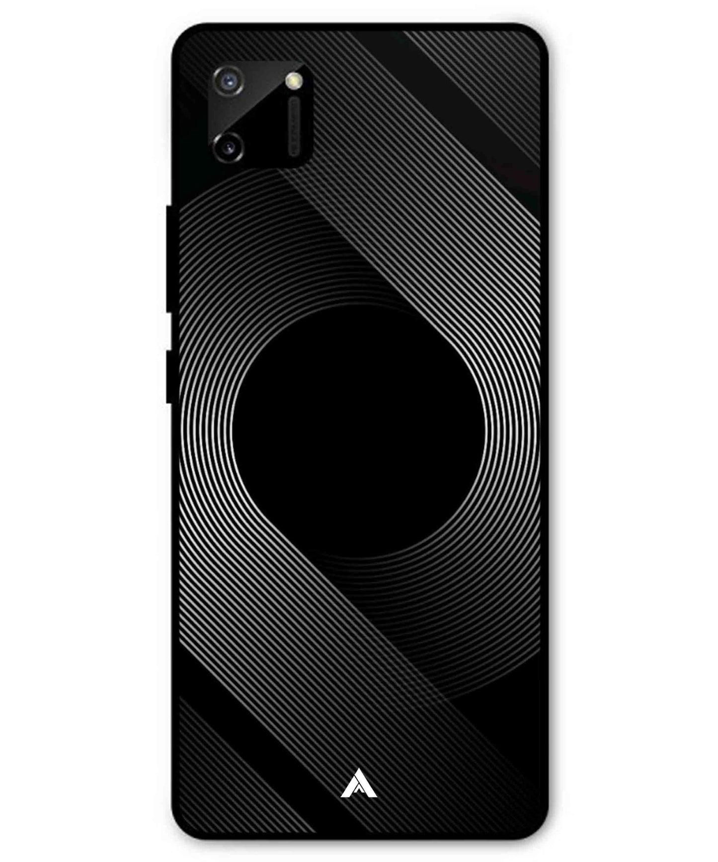 Stripe Pattern 14 Metal Back Cover Phone Case for Realme C11