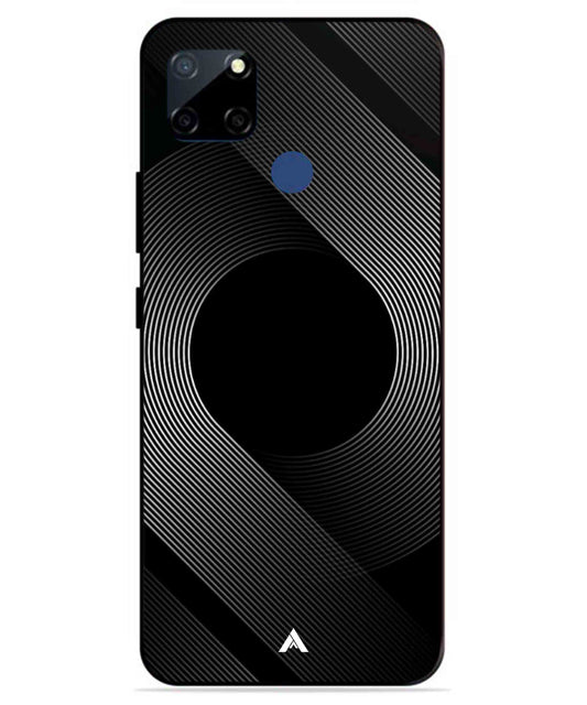 Stripe Pattern 14 Metal Back Cover Phone Case for Realme C12