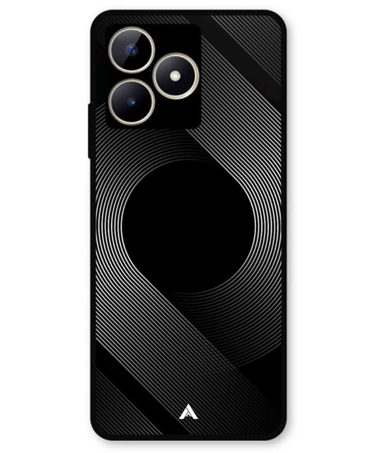 Stripe Pattern 14 Metal Back Cover Phone Case for Realme C51