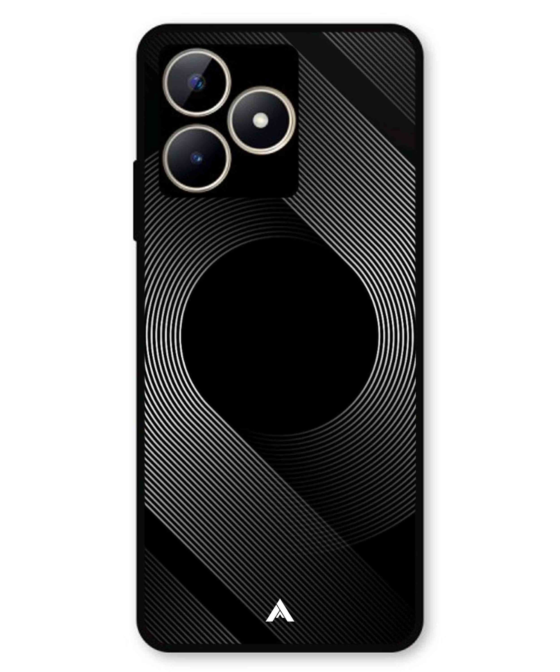 Stripe Pattern 14 Metal Back Cover Phone Case for Realme C53