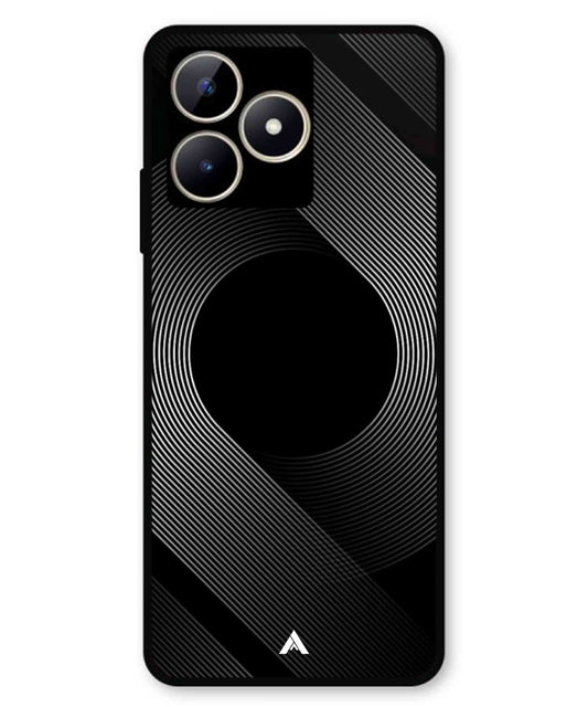 Stripe Pattern 14 Metal Back Cover Phone Case for Realme C53