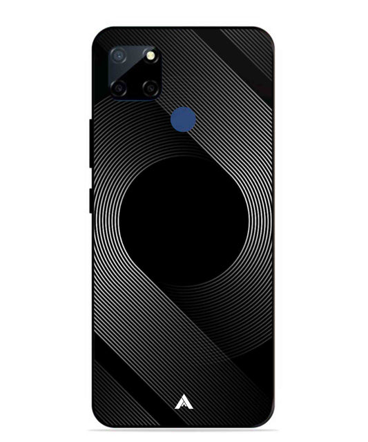 Stripe Pattern 14 Metal Back Cover Phone Case for Realme Narzo 30A