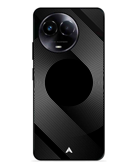 Stripe Pattern 14 Metal Back Cover Phone Case for Realme Narzo 60X cf2759ad-c483-4a67-83b6-055afffd367a