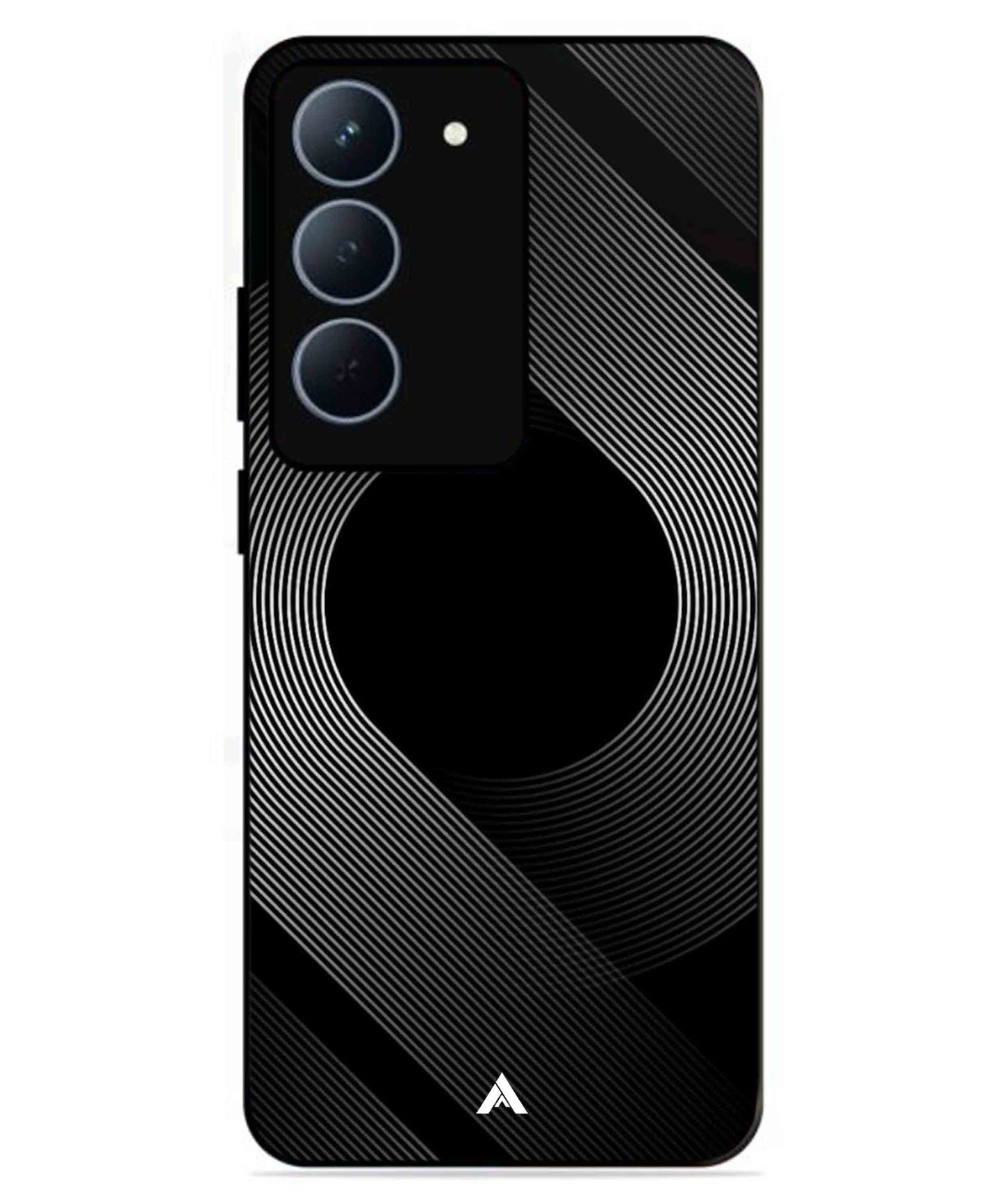 Stripe Pattern 14 Metal Back Cover Phone Case for Realme P3X