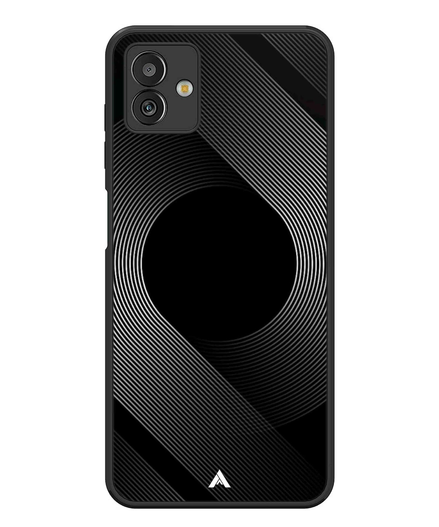 Stripe Pattern 14 Metal Back Cover Phone Case for Samsugn Galaxy M13 5G