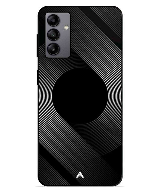 Stripe Pattern 14 Metal Back Cover Phone Case for Samsung Galaxy A04s