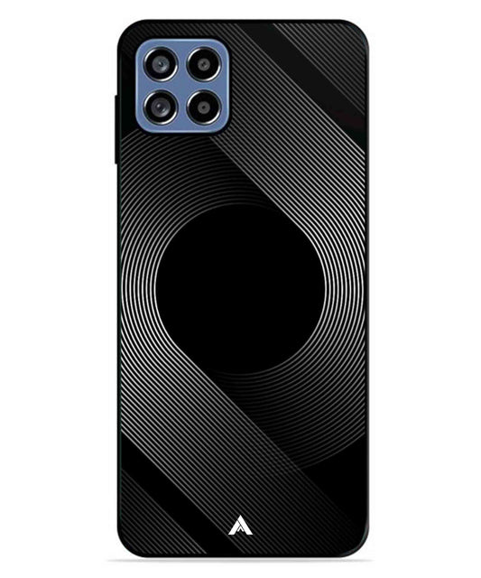 Stripe Pattern 14 Metal Back Cover Phone Case for Samsung Galaxy A22 5G