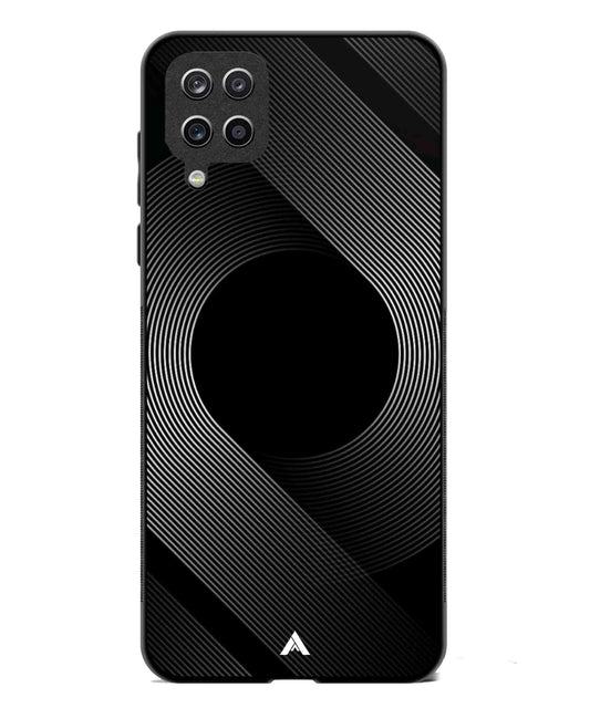 Stripe Pattern 14 Metal Back Cover Phone Case for Samsung Galaxy A42