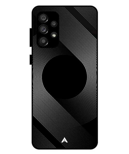 Stripe Pattern 14 Metal Back Cover Phone Case for Samsung Galaxy A73