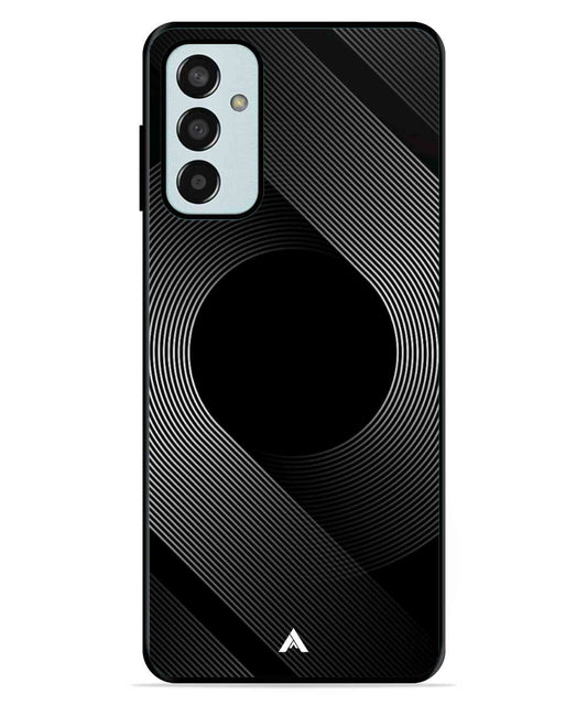 Stripe Pattern 14 Metal Back Cover Phone Case for Samsung Galaxy F13 4G