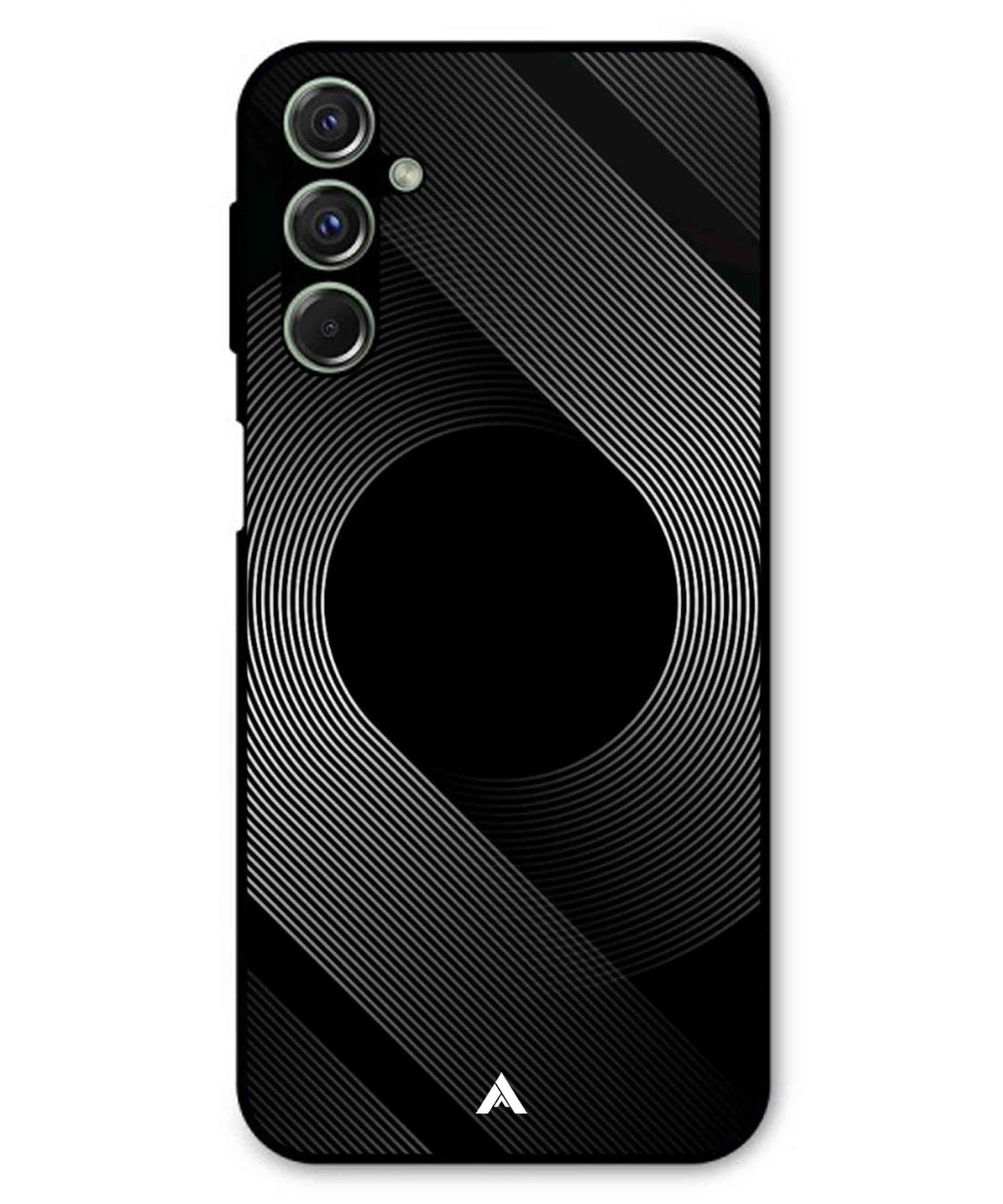 Stripe Pattern 14 Metal Back Cover Phone Case for Samsung Galaxy F34