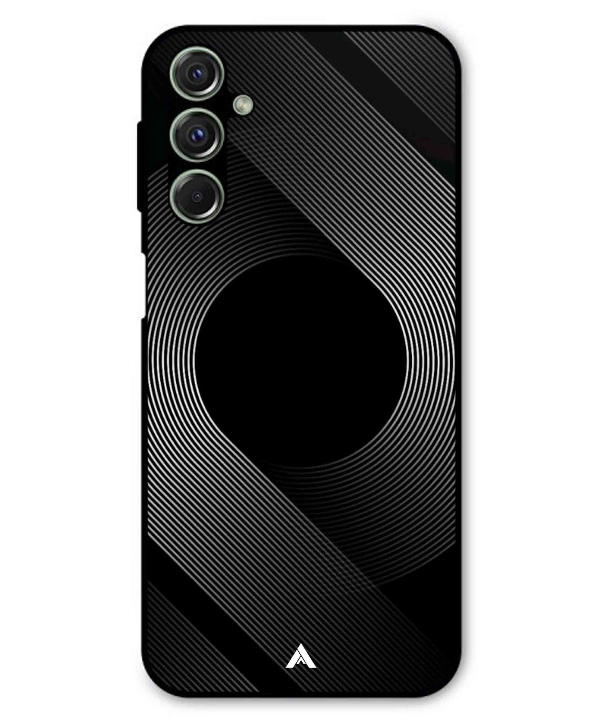 Stripe Pattern 14 Metal Back Cover Phone Case for Samsung Galaxy F54