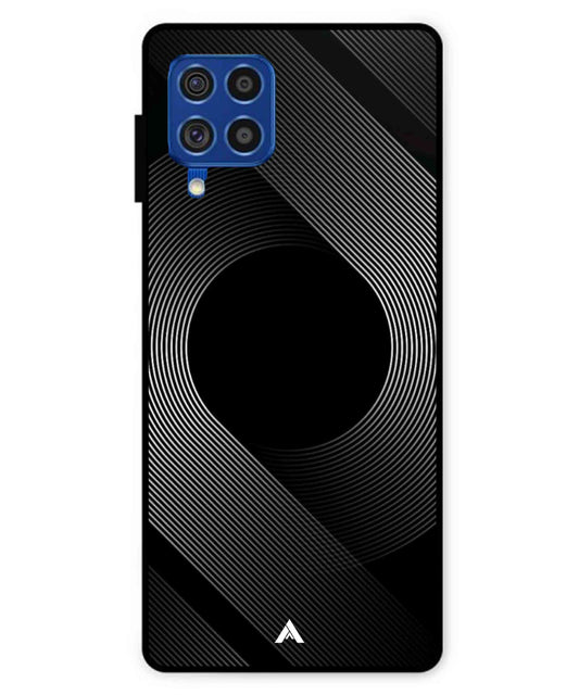 Stripe Pattern 14 Metal Back Cover Phone Case for Samsung Galaxy F62