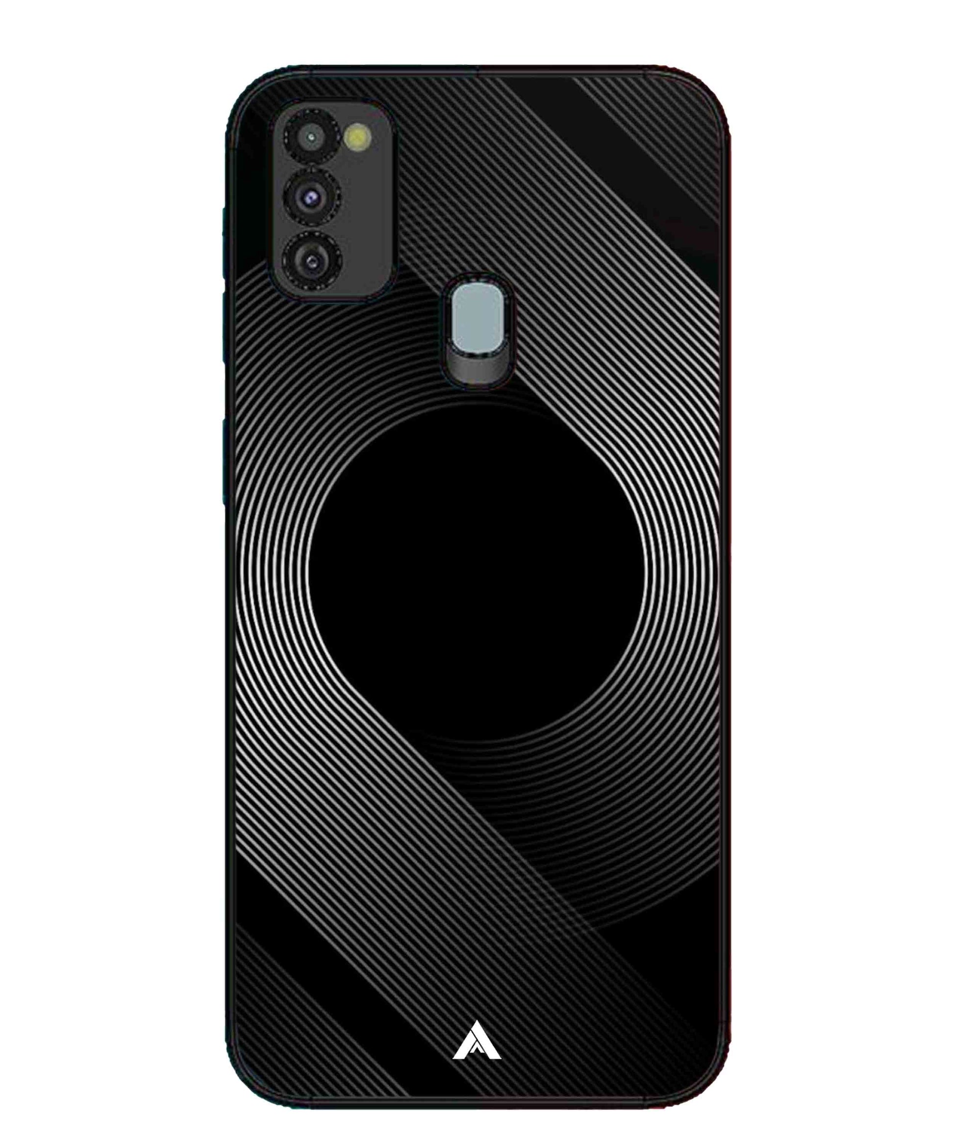 Stripe Pattern 14 Metal Back Cover Phone Case for Samsung Galaxy M30s
