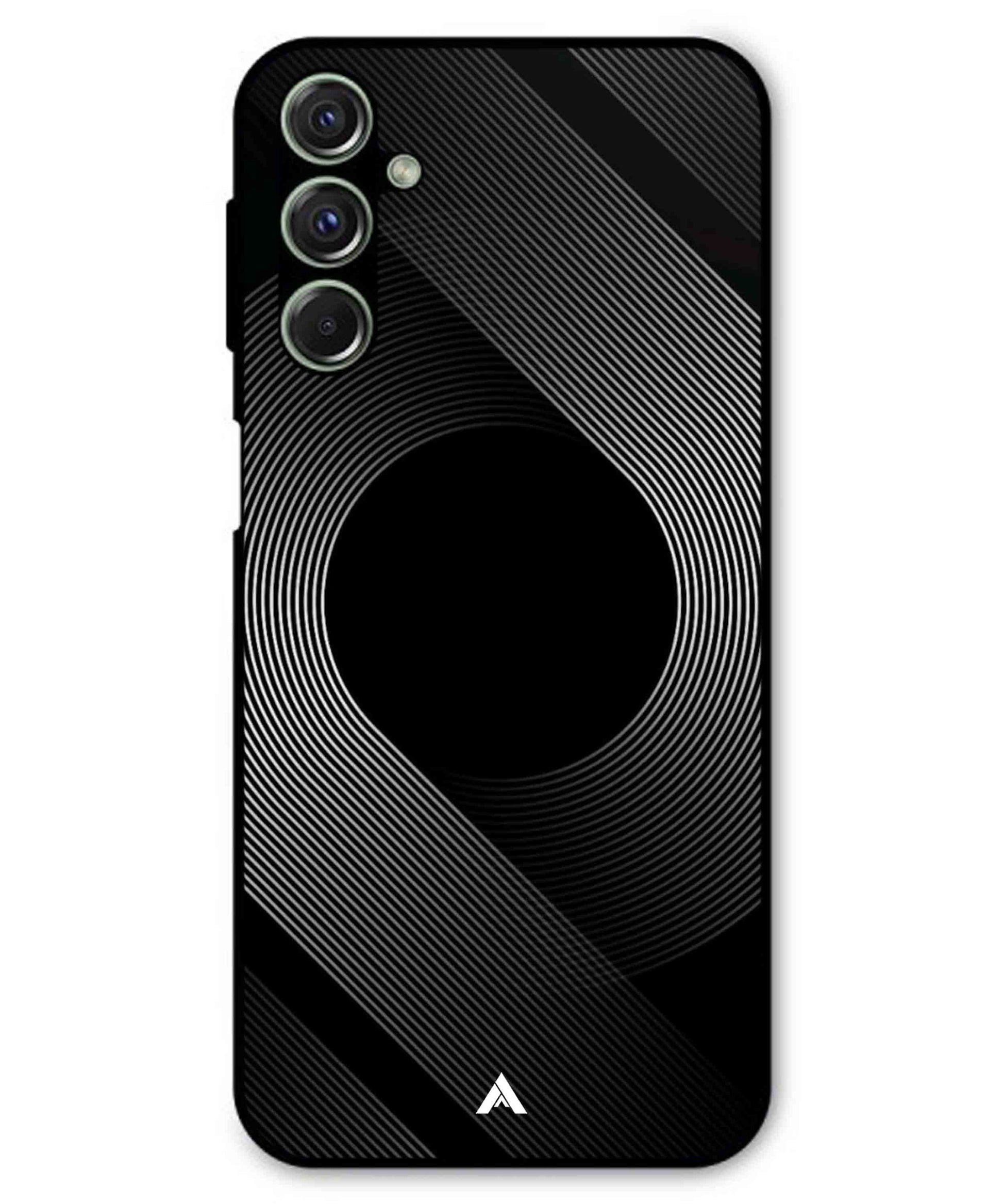 Stripe Pattern 14 Metal Back Cover Phone Case for Samsung Galaxy M54