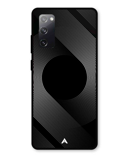 Stripe Pattern 14 Metal Back Cover Phone Case for Samsung Galaxy S20 Fe