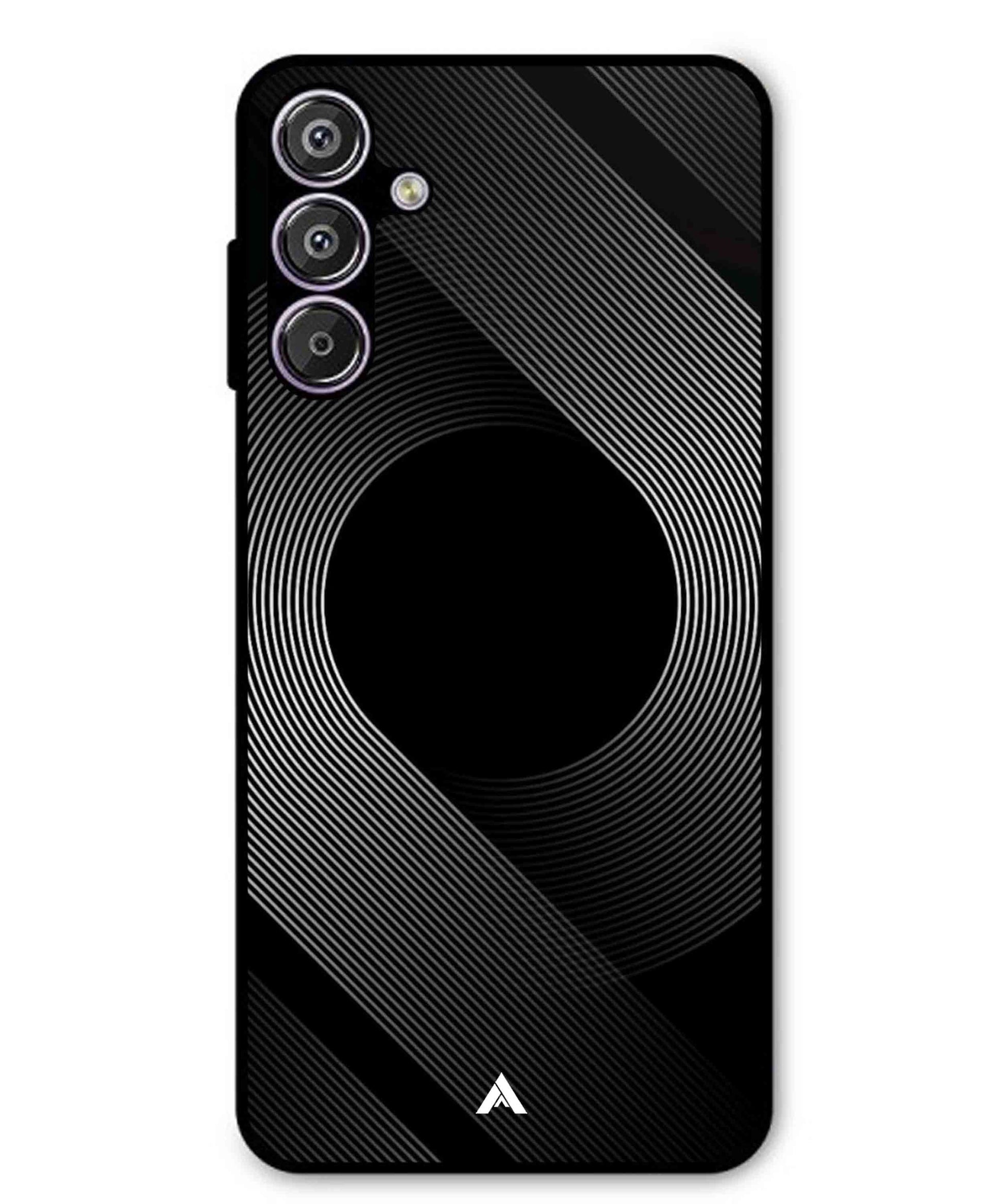 Stripe Pattern 14 Metal Back Cover Phone Case for Samsung Galaxy S25