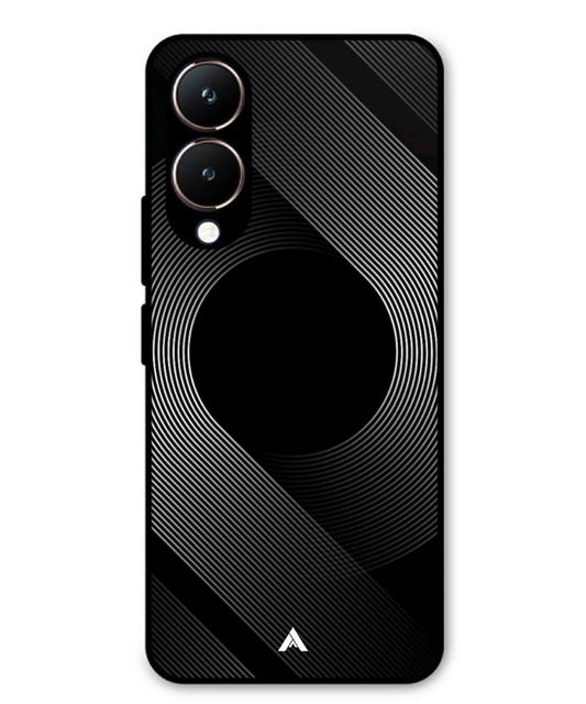 Stripe Pattern 14 Metal Back Cover Phone Case for Vivo Y28