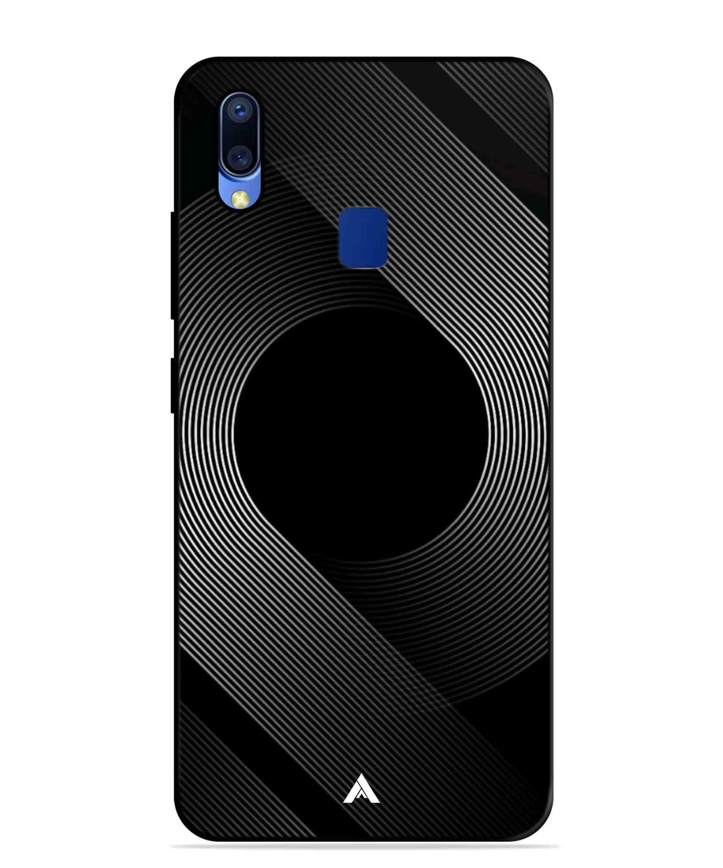Stripe Pattern 14 Metal Back Cover Phone Case for Vivo Y95