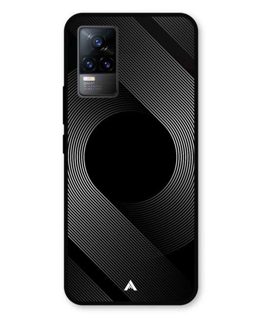 Stripe Pattern 14 Metal Back Cover Phone Case for Vivo v21e 4G
