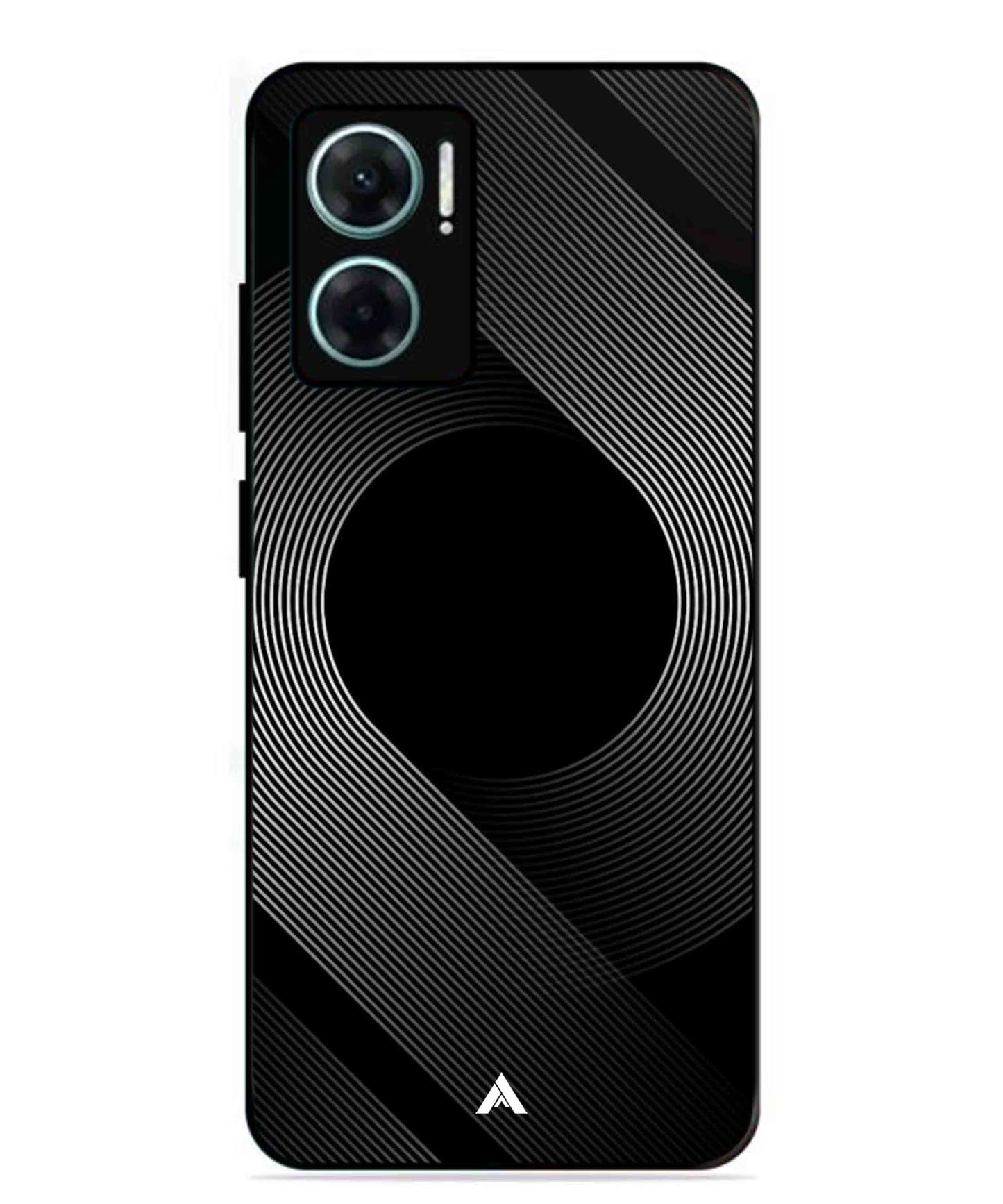 Stripe Pattern 14 Metal Back Cover Phone Case for Xiaomi Redmi 11 Prime 5G