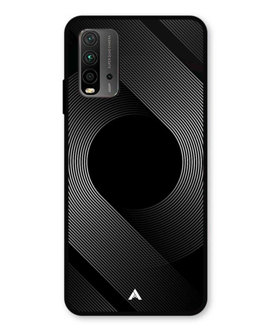 Stripe Pattern 14 Metal Back Cover Phone Case for Xiaomi Redmi 9 Power