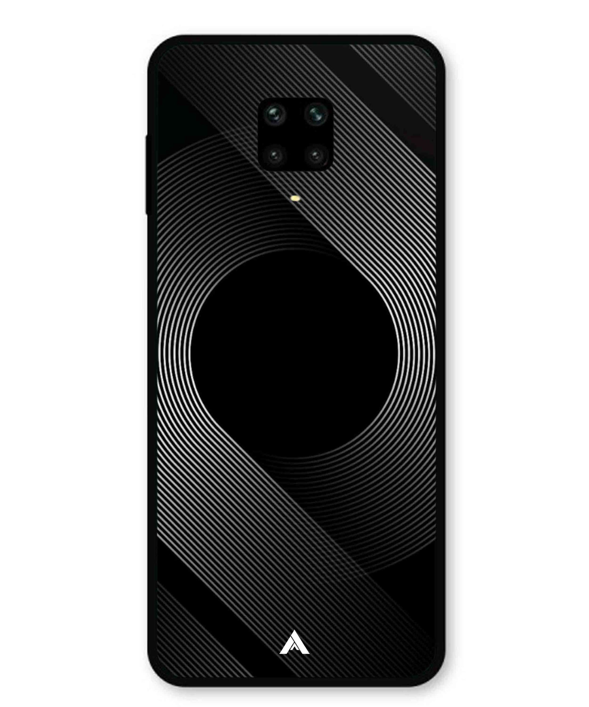 Stripe Pattern 14 Metal Back Cover Phone Case for Xiaomi Redmi Note 9 Pro Max