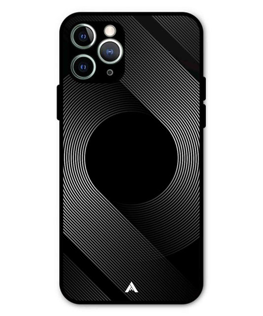 Stripe Pattern 14 Metal Back Cover Phone Case for iPhone 11 Pro Max