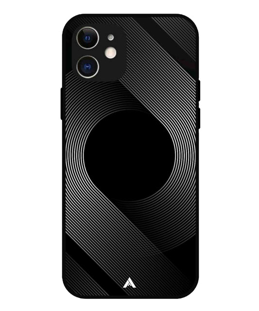 Stripe Pattern 14 Metal Back Cover Phone Case for iPhone 12