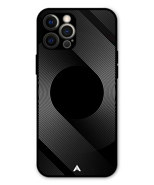 Stripe Pattern 14 Metal Back Cover Phone Case for iPhone 12 Pro Max