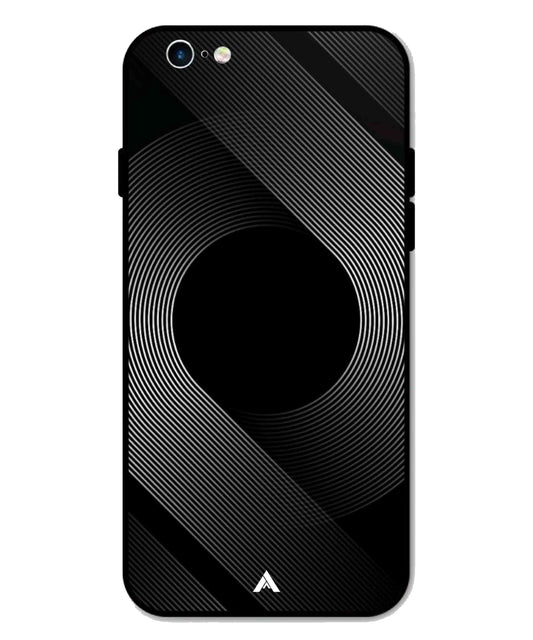 Stripe Pattern 14 Metal Back Cover Phone Case for iPhone 6 Plus