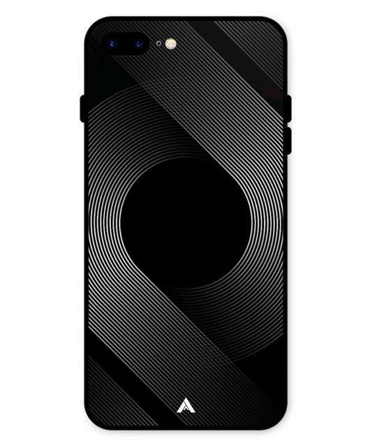Stripe Pattern 14 Metal Back Cover Phone Case for iPhone 7 Plus
