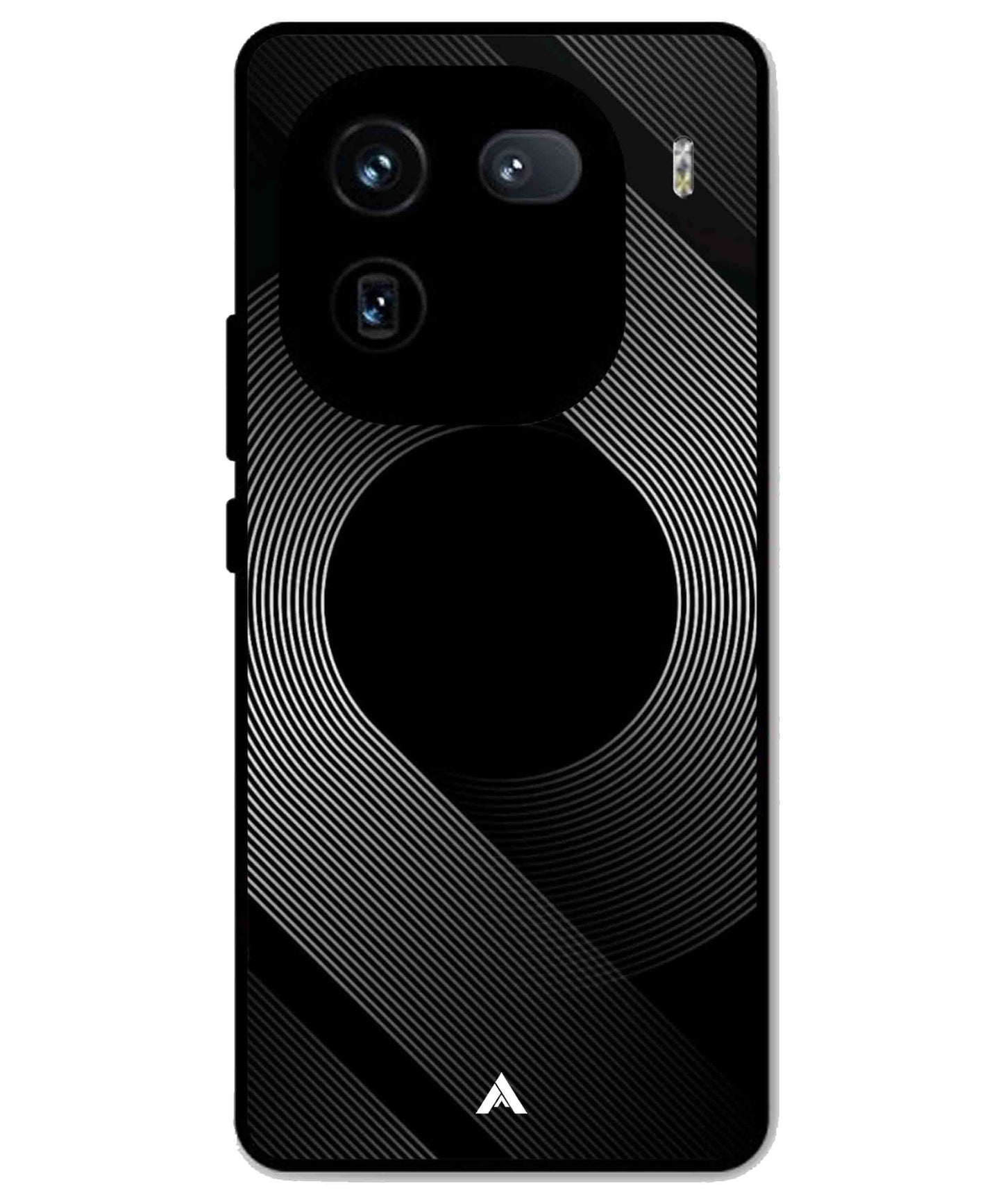 Stripe Pattern 14 Metal Back Cover Phone Case for iQOO 12