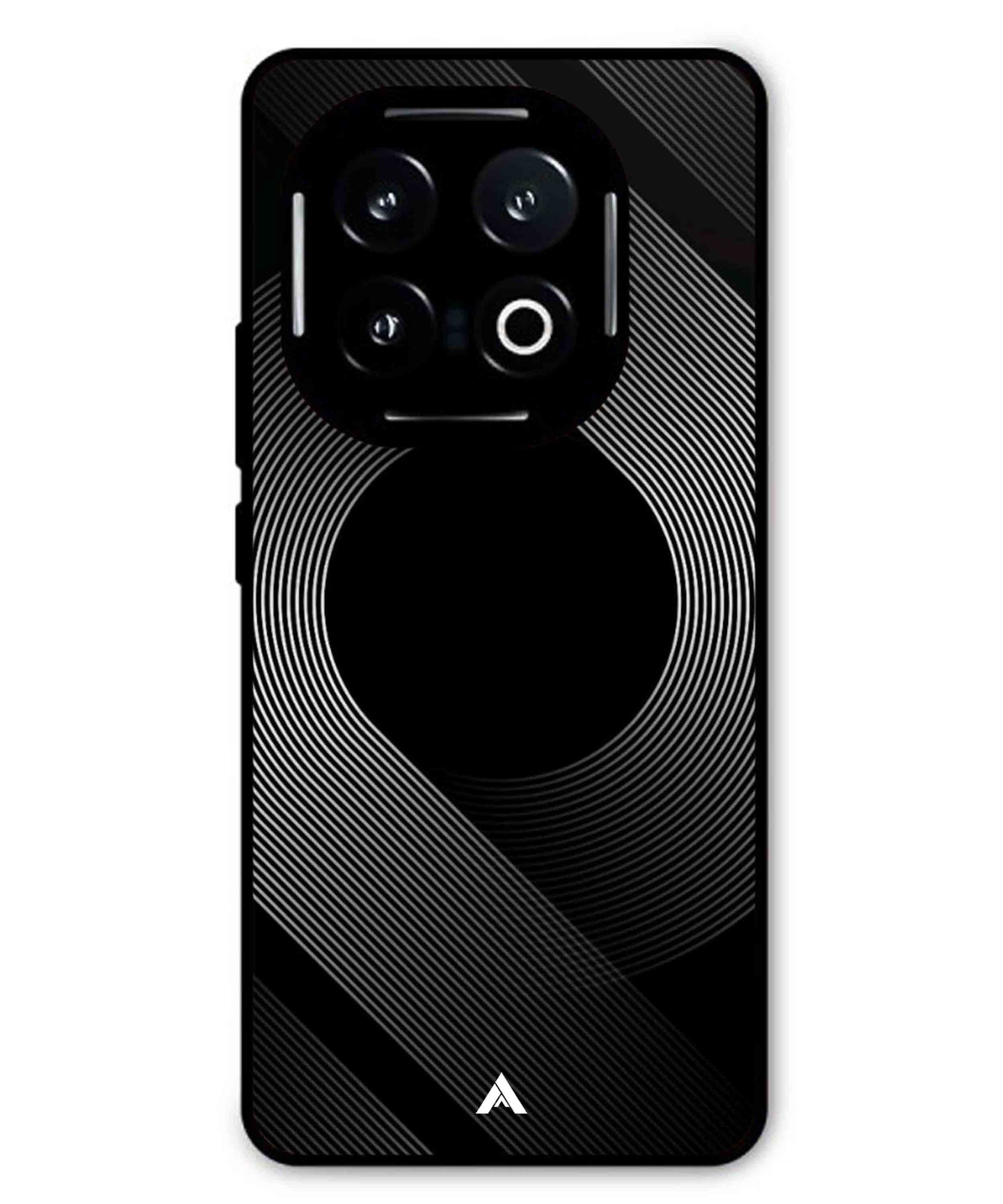 Stripe Pattern 14 Metal Back Cover Phone Case for iQOO 13