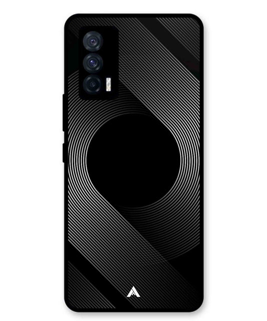 Stripe Pattern 14 Metal Back Cover Phone Case for iQOO 7