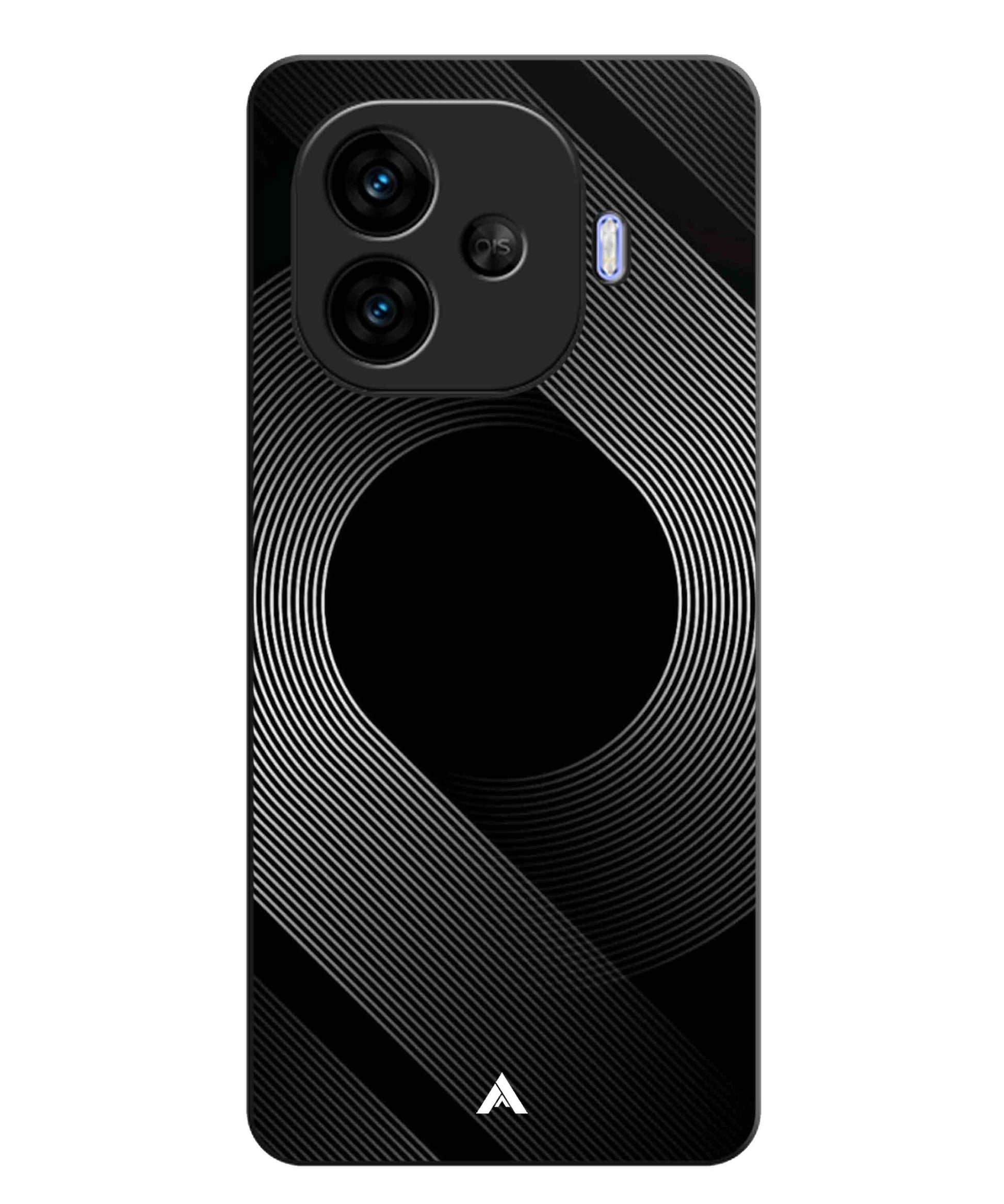 Stripe Pattern 14 Metal Back Cover Phone Case for iQOO Neo 10r